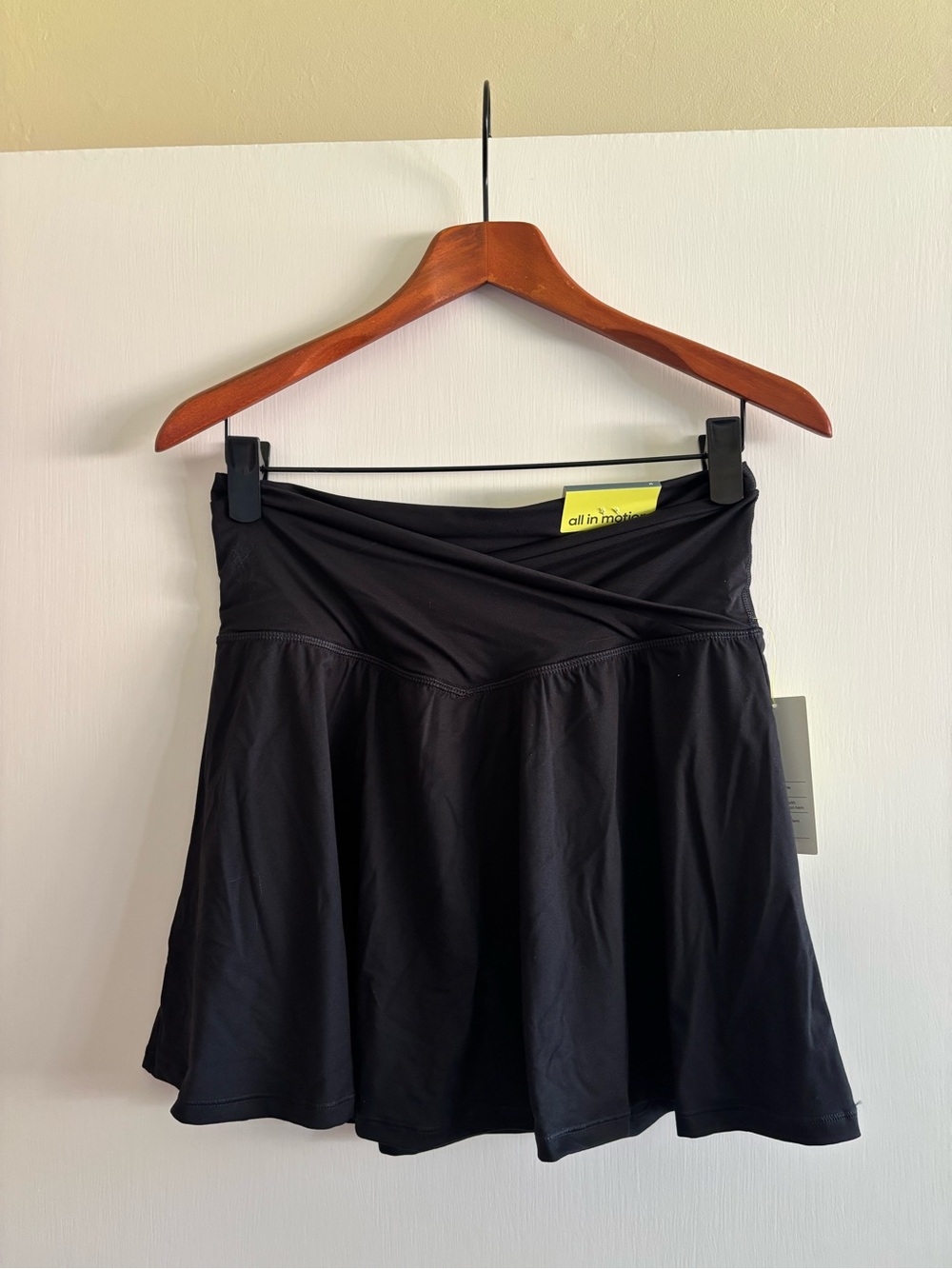 all in motion Black Flared Athletic Skirt